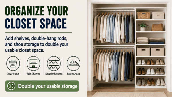 How to Install a Closet Organizer System
