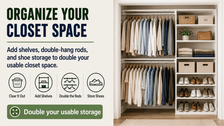 How to Install a Closet Organizer System