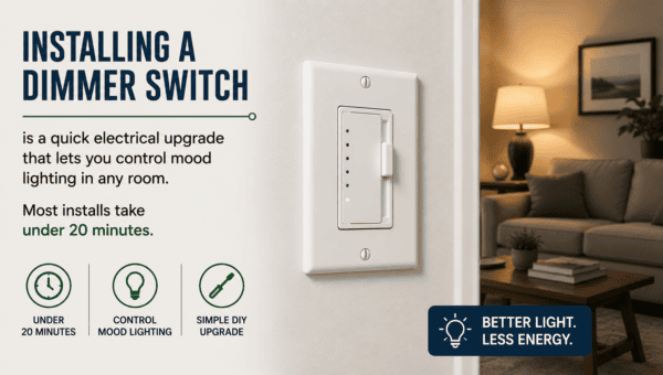 How to Install a Dimmer Switch