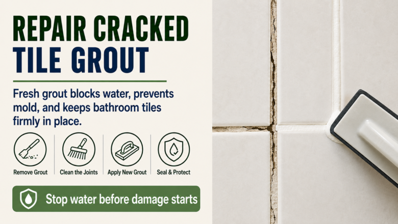 How to Repair Cracked or Missing Grout