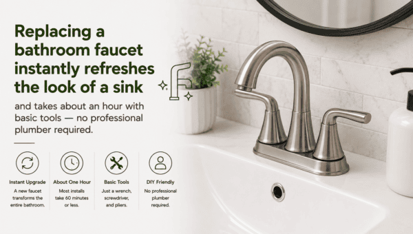 How to Replace a Bathroom Faucet