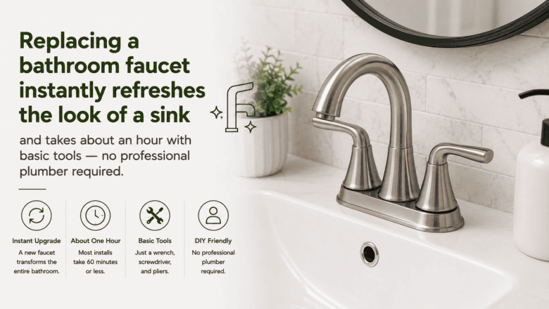 How to Replace a Bathroom Faucet