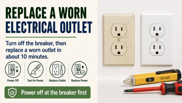 How to Replace an Electrical Outlet