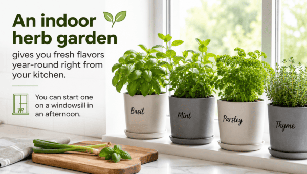How to Start an Indoor Herb Garden
