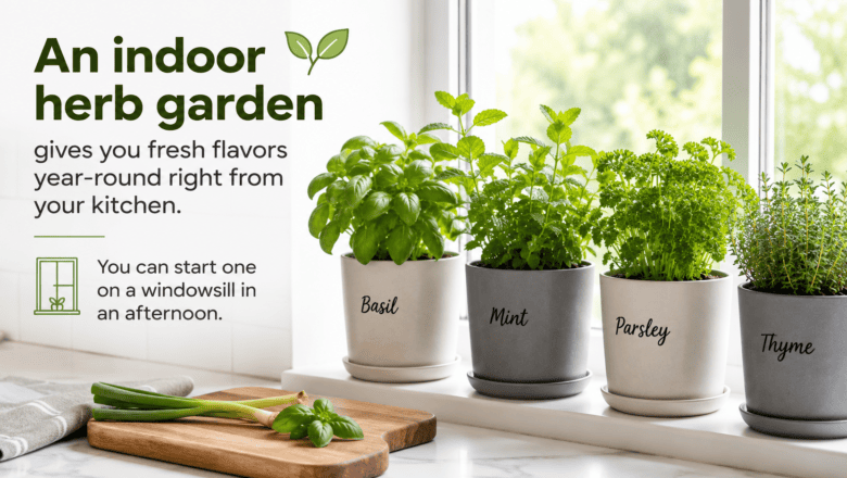 How to Start an Indoor Herb Garden