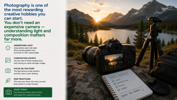 Photography tips for creative success