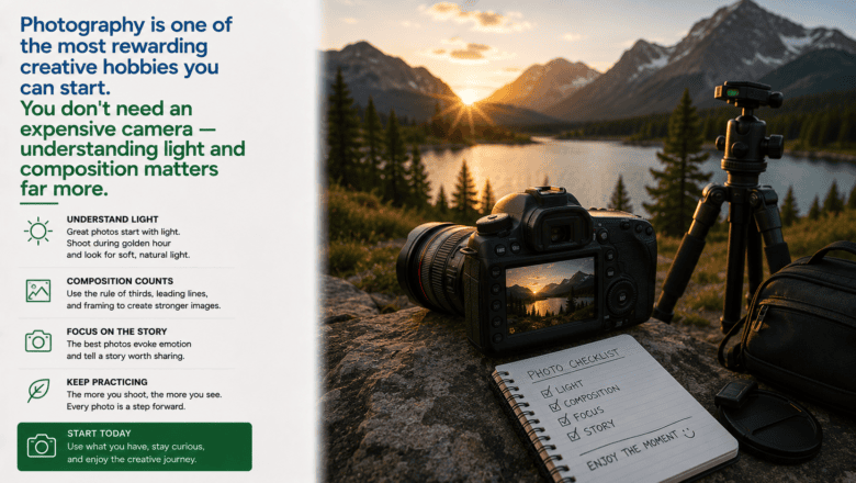 Photography tips for creative success