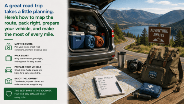 Road trip planning essentials and adventure