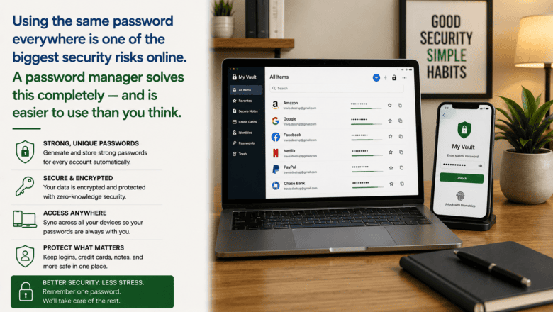 Secure passwords stress-free security